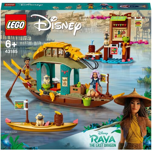 Конструктор LEGO Disney Princess 43185 Лодка Буна, 247 дет. конструктор lego disney princess 43185 лодка буна 247 дет