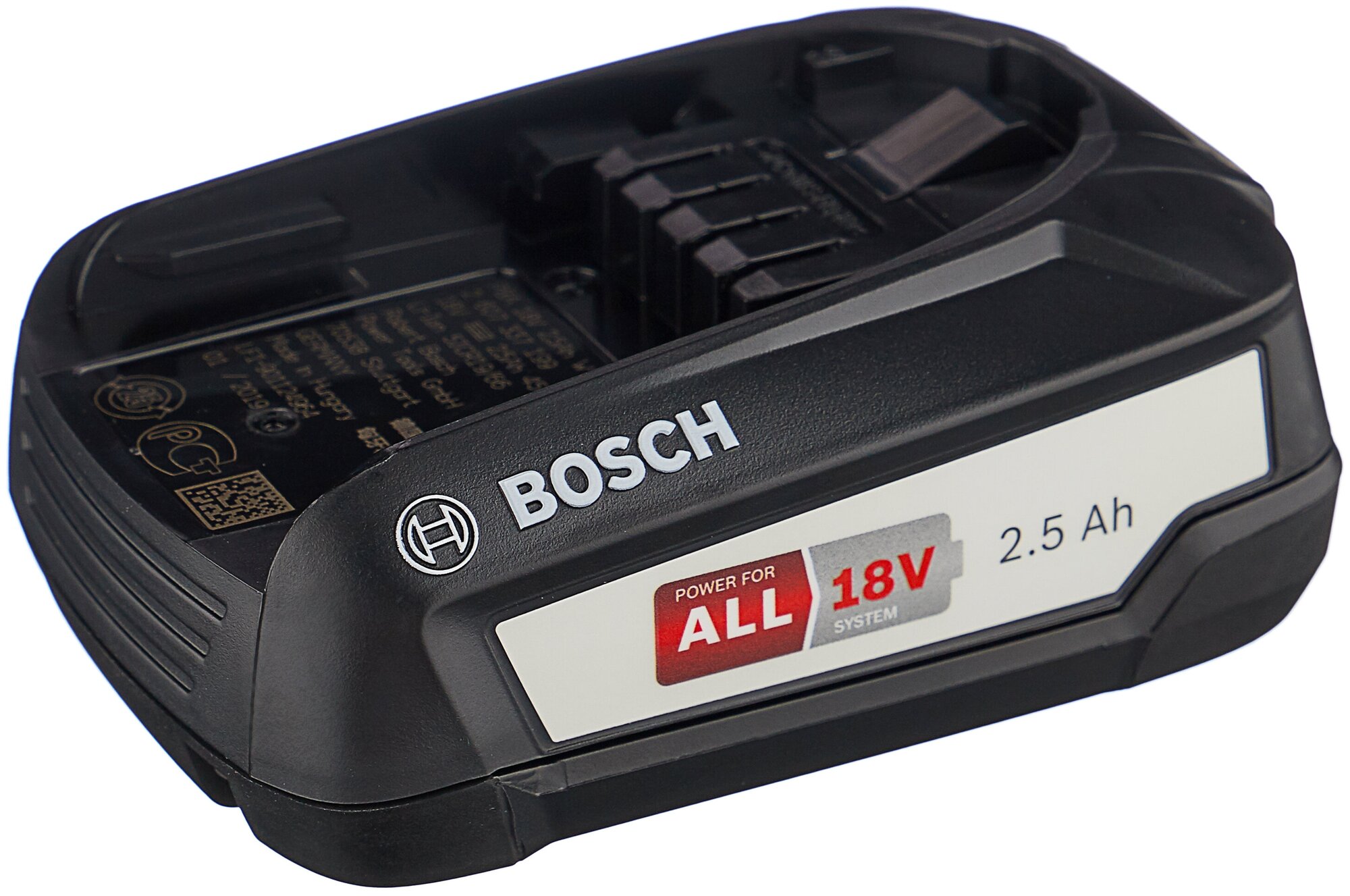 Аккумулятор BOSCH 1600A005B0 Li-Ion 18 В 2.5 А·ч - фотография № 2