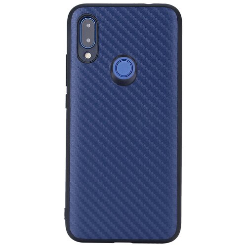 фото Накладка g-case carbon для xiaomi redmi 7, темно-синяя