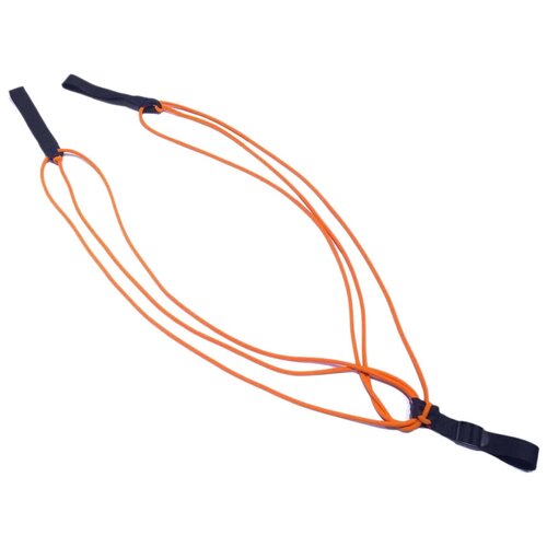 Эспандер универсальный, для лыжника (боксера, пловца) Indigo 3 шнура SM-057/3 200 см оранжевый/черный эспандер лыжника боксера 21 11