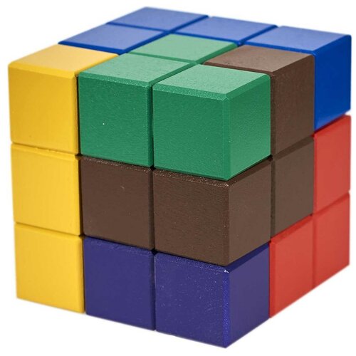Кубики «Кубики для всех», кубик 3 × 3 см, пособие в наборе, по методике Никитина кубики для всех 3 эврика в сумочке