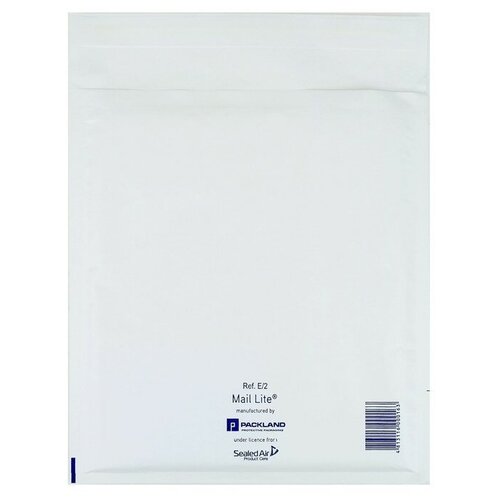 Крафт-конверт с воздушно-пузырьковой плёнкой Mail Lite, 22х26 см, White, 4 штуки