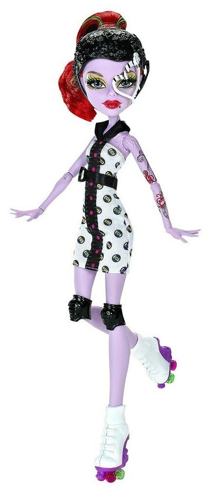 Monster High Mattel Кукла Оперетта из серии На роликах, Монстр Хай