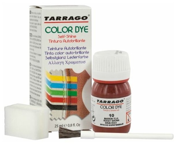 Tarrago Краситель Color Dye 010 russet brown