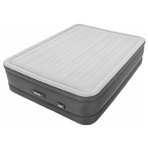 фото Надувная кровать intex dream support airbed светло-темно-серый