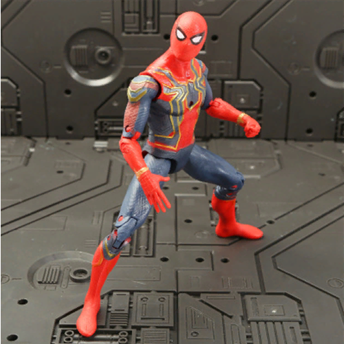 Человек-паук фигурка 30см, свет, звук, Герои марвел, мстители, супергерои фигурка железный человек 30см игрушка марвел мстители