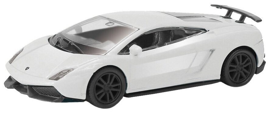 Легковой автомобиль RMZ City Lamborghini Gallardo LP570-4 (344998) 1:64, 7.3 см, белый