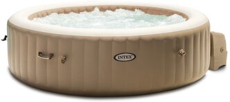 СПА бассейн Intex PureSpa Bubble Therapy 28428 бежевый