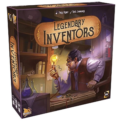 Настольная игра Asmodee Legendary Inventors квест изобретатели