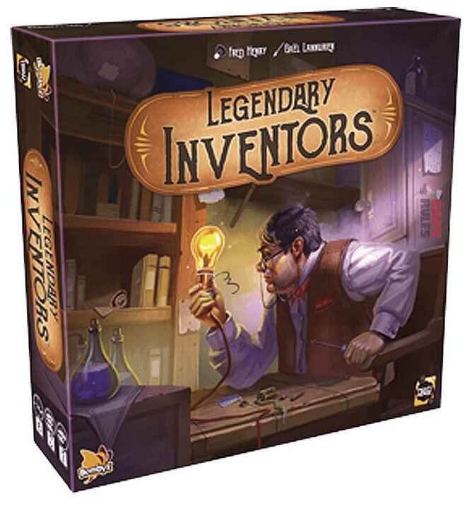 Настольная игра Asmodee Legendary Inventors