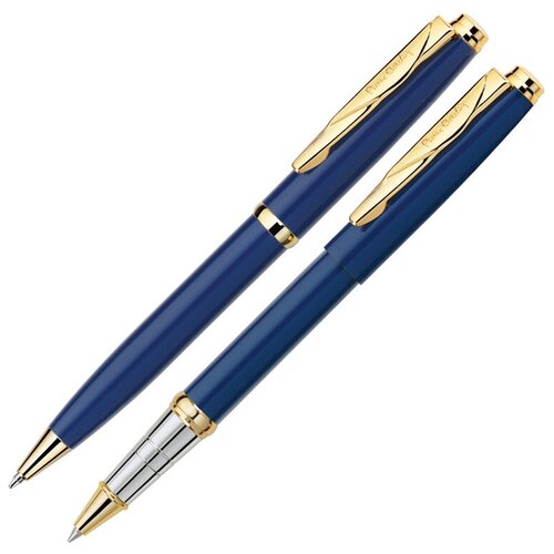 Pierre Cardin Набор: ручка шариковая + роллер PEN and PEN. Цвет - синий. (PC0922BP/RP)