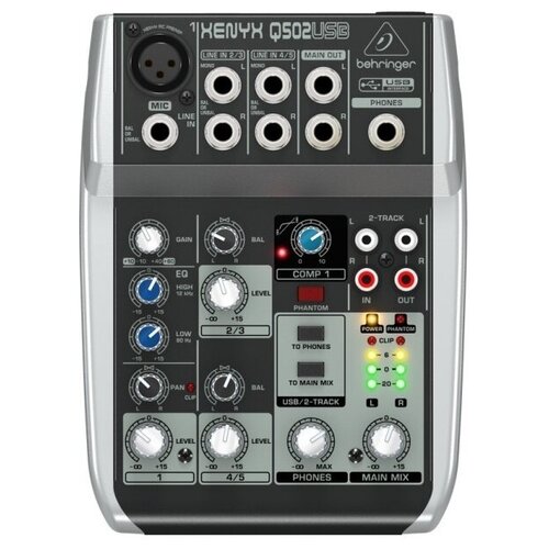 фото Микшерные пульты аналоговые behringer q502usb