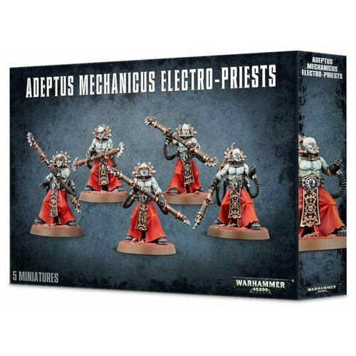 Миниатюры Games Workshop Adeptus Mechanicus: Electro-Priests, 1 шт. миниатюры games workshop adeptus mechanicus ironstrider ballistarius