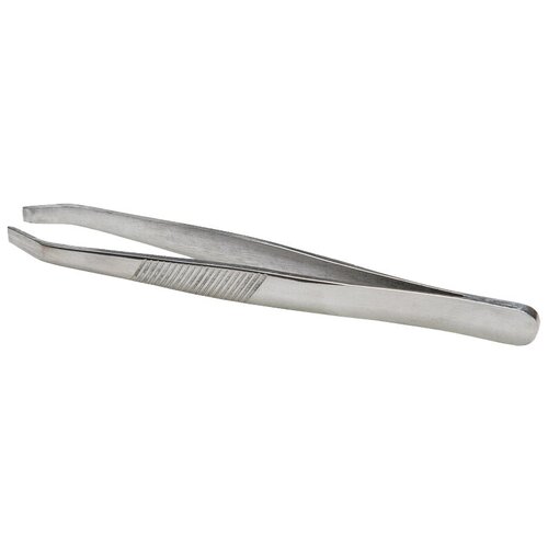Mozart House Пинцет 05915-P для бровей, серебристый