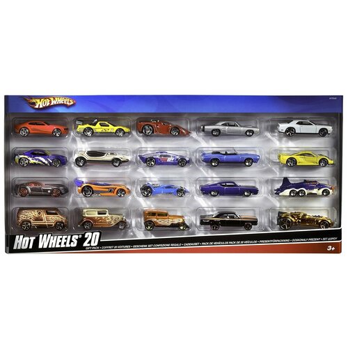 Набор машинок Hot Wheels 20 шт набор машинок 10 штук