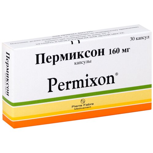 Пермиксон капс., 160 мг, 30 шт.