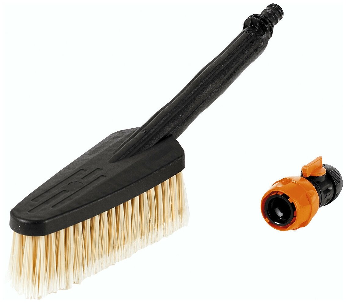 фото Щетка для мойки машин GF5224 + соединение с краном для шланга 1/2",5/8"