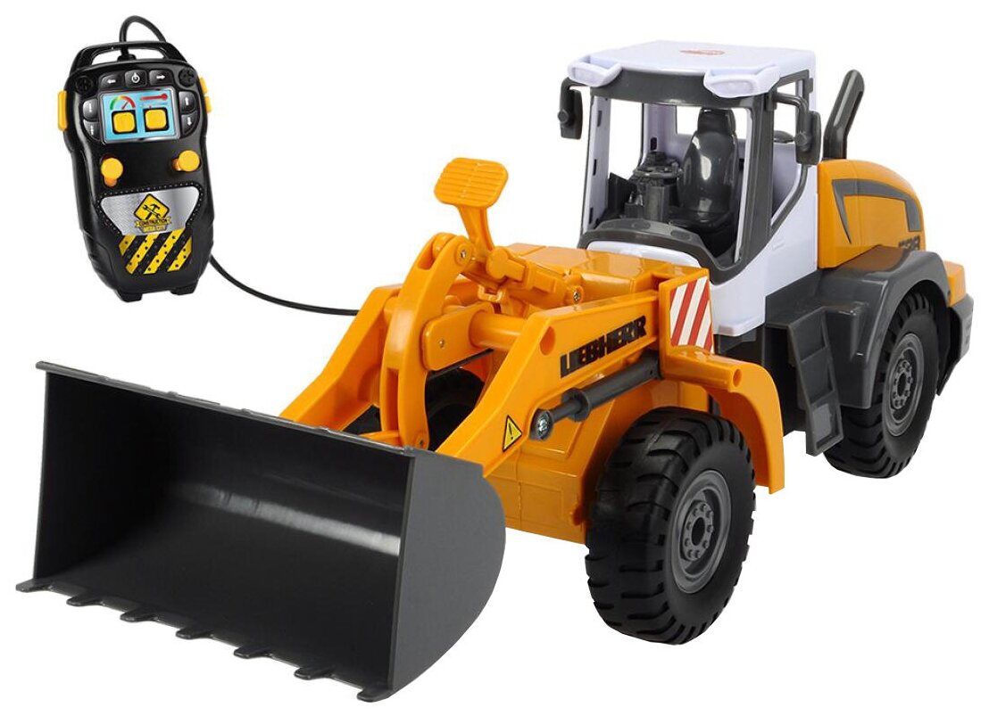 Экскаватор Dickie Toys Liebherr (3728001), 40 см, желтый/черный