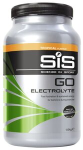 SiS, Напиток углеводный с электролитами в порошке GO ELECTROLYTE, 1.6кг (тропические фрукты)