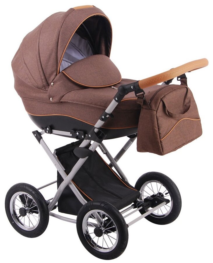 Детская коляска 2 в 1 LONEX PARRILLA BROWN