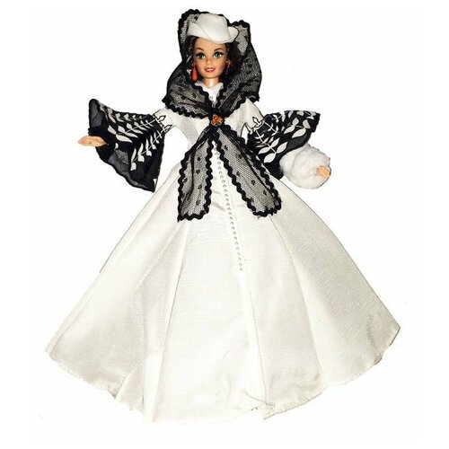Кукла Barbie Унесенные ветром Скарлетт О’Хара в исполнении Вивьен Ли в черно-белом платье, 13254