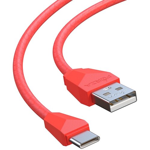 Кабель USB - Type-C FORZA 1 метр красный