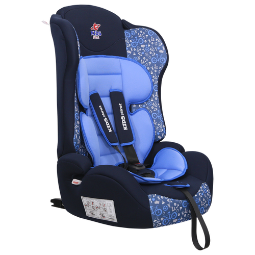 Автокресло группа 1/2/3 (9-36 кг) Kids Planet Sputnik isofix, синий велосипед автокресло siger sg517 люкс серый велосипед серия kids planet sputnik 9 36 кг 9 36 кг