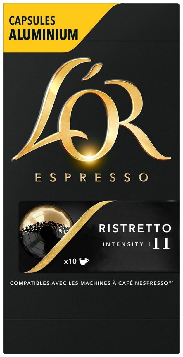 Набор кофе в капсулах L'OR Espresso Ristretto, 100 шт - фотография № 3