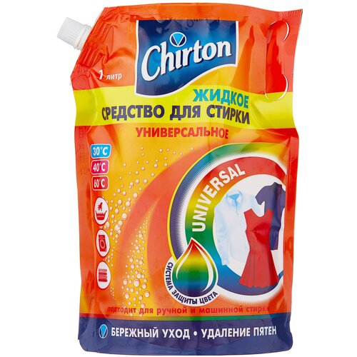 фото Жидкость для стирки chirton universal, 1.32 л, бутылка