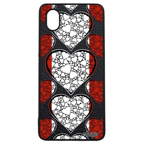 фото Чехол на мобильный galaxy a01, "флаг австрии с сердцем" любовь государственный utaupia