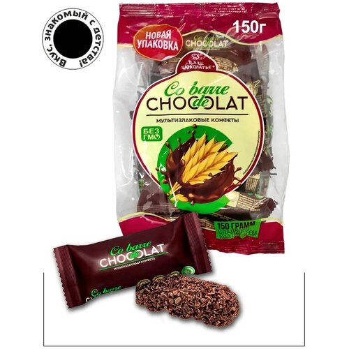 Co Barre de Chocolat в темной глазури, 150гр х 7шт
