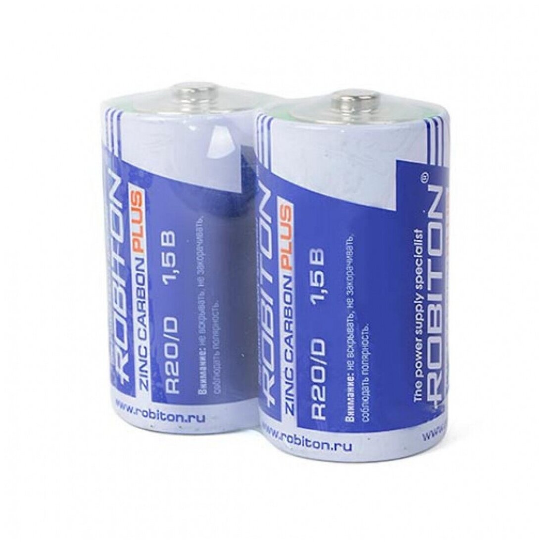 Бат. Robiton Plus R20 ( за 2шт) (12шт)