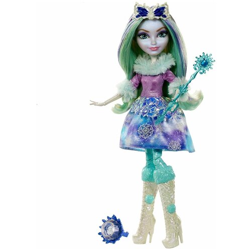 Ever After High Mattel Кукла Кристал Винтер из серии Эпическая Зима, Эвер Афтер Хай