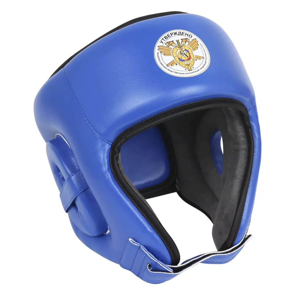 Шлем Rusco Sport Pro, Одобрен ФРБ, с Усилением M синий