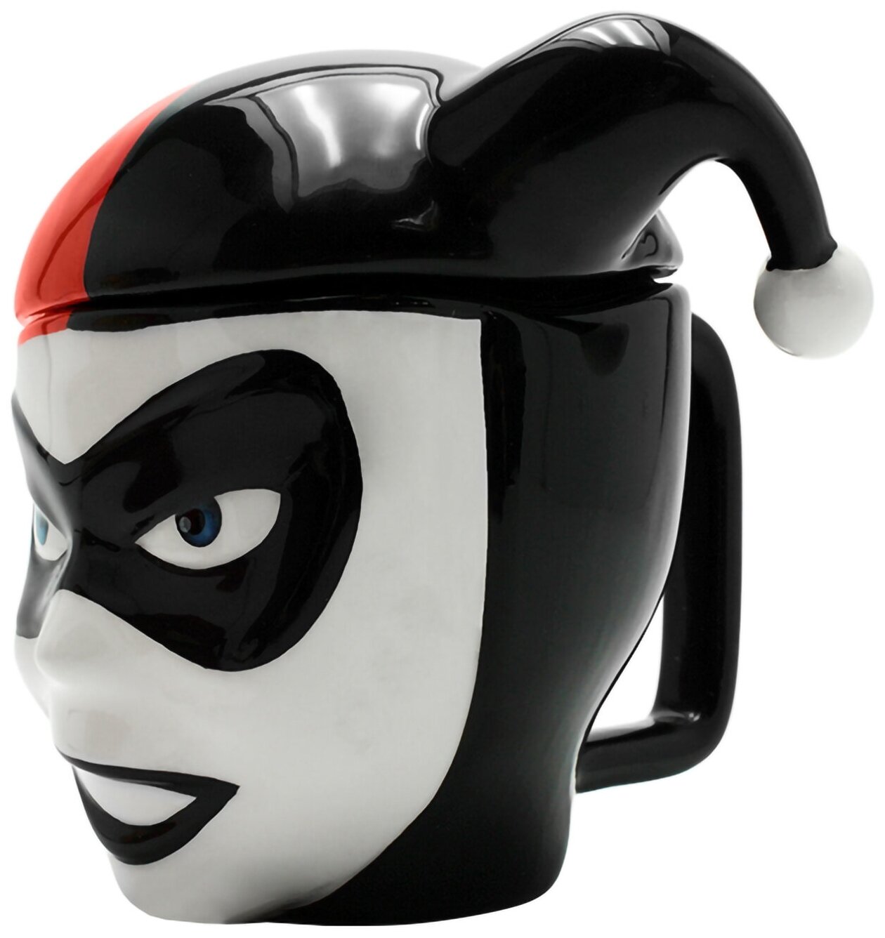 Кружка 3D с крышкой DC Comics Harley Quinn 300ml ABYMUG419