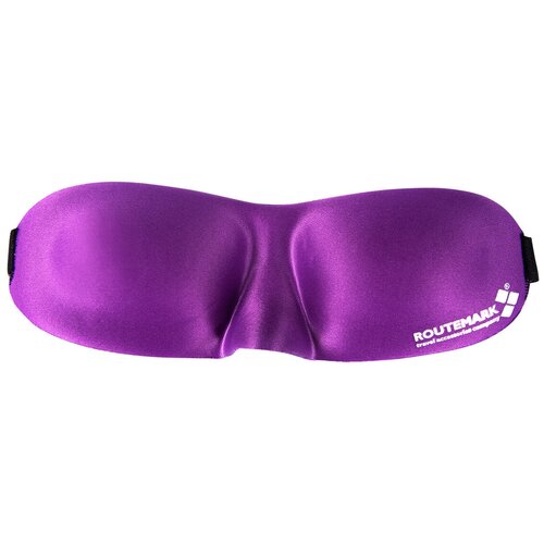 фото Маска для сна routemark 3d, фиолетовый