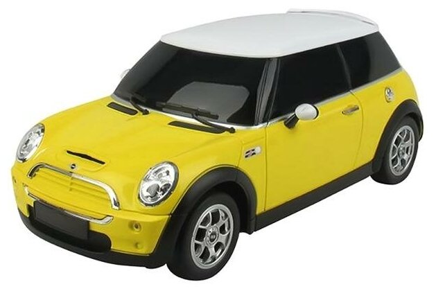 Машина р/у 1:24 MINI COOPER S, цвет жёлтый 27MHZ