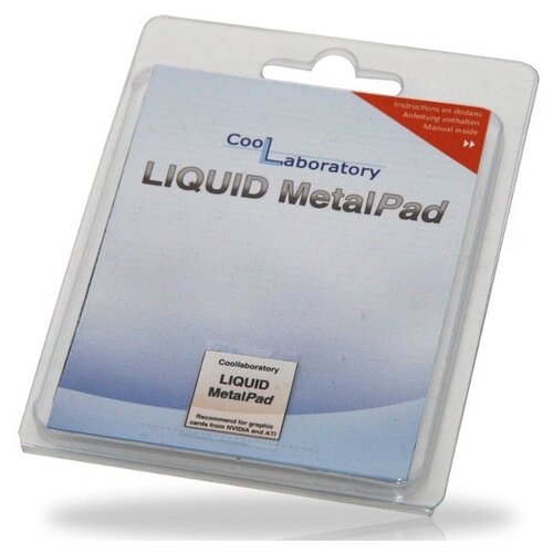 Термопрокладка Coollaboratory Liquid MetalPad