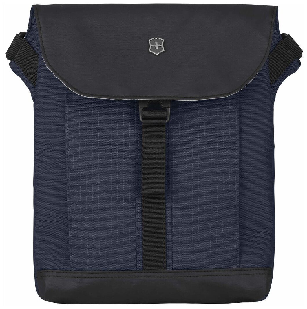 Сумка наплечная VICTORINOX Altmont Original Flapover Digital Bag, синяя, нейлон, 26x10x30 см, 7 л