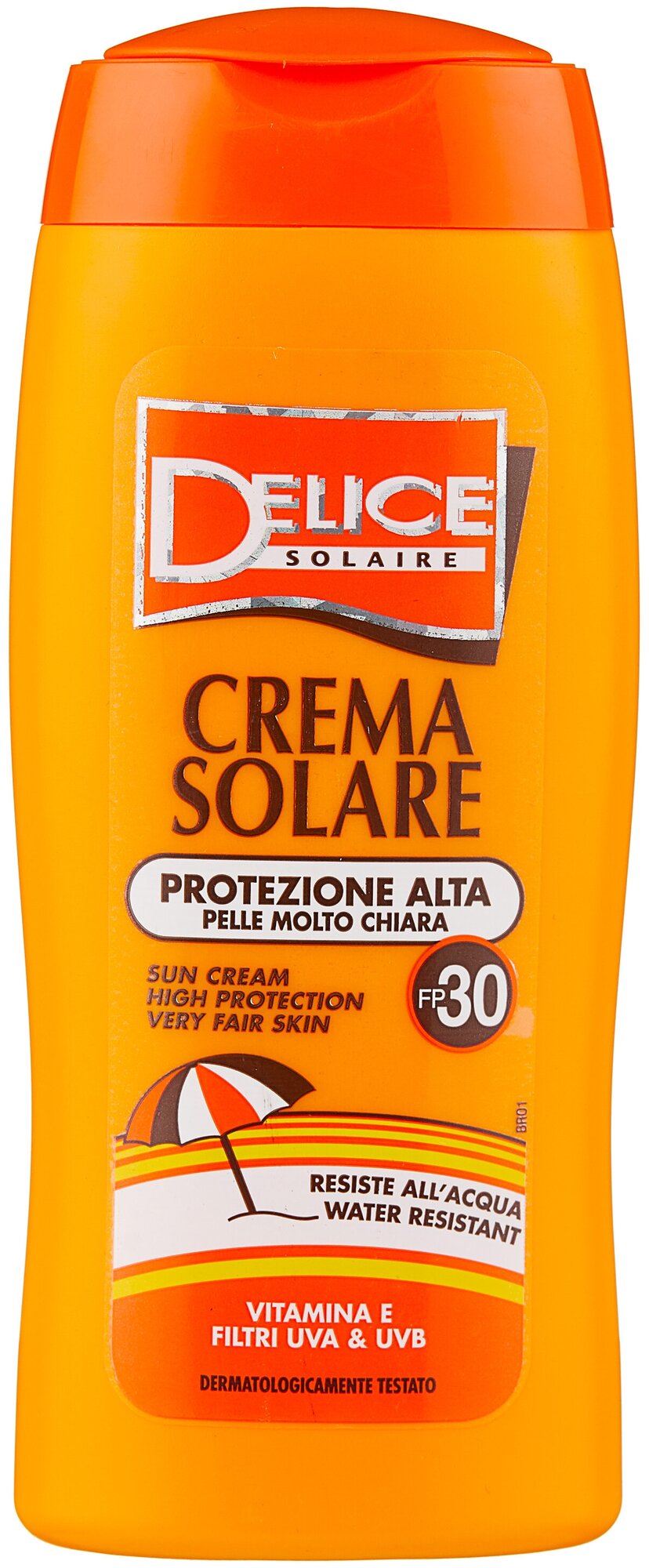 Солнцезащитный крем Delice Solaire Spf-30, 250 мл .