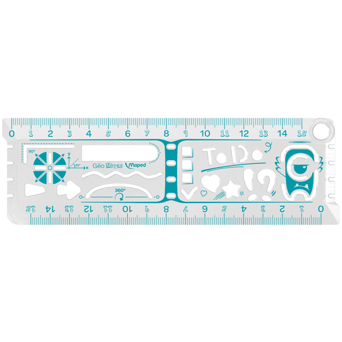 Maped Линейка GeoNotes 15 см (250210)