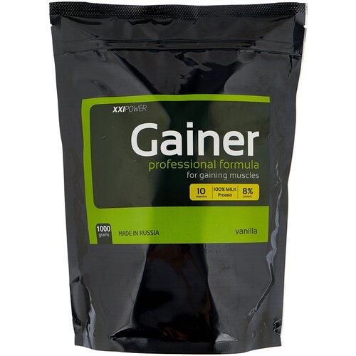 гейнер xxi power gainer 1700 г шоколад Гейнер XXI Power Gainer, 1000 г, ваниль