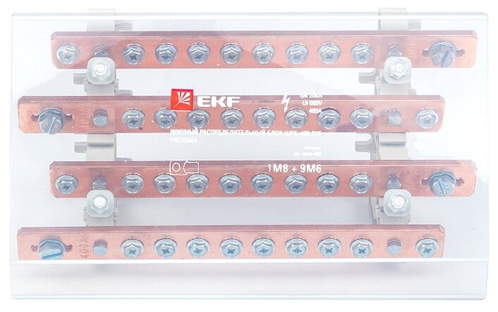 plc-shrb-400 Шинный распределительный блок ШРБ-400 PROxima EKF - фото №2