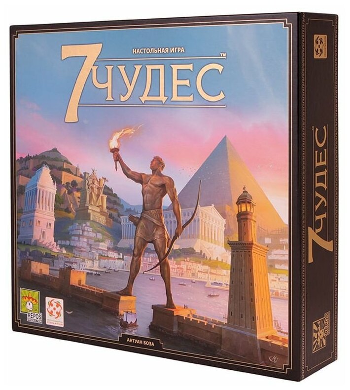 Стиль жизни Настольная игра "7 Чудес Дуэль: Пантеон", дополнение - фото №1