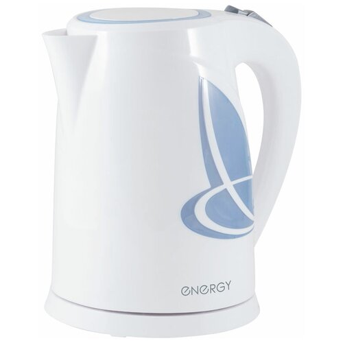 Чайник Energy E-211 (2016), white/blue чайник energy e 210 2016 white