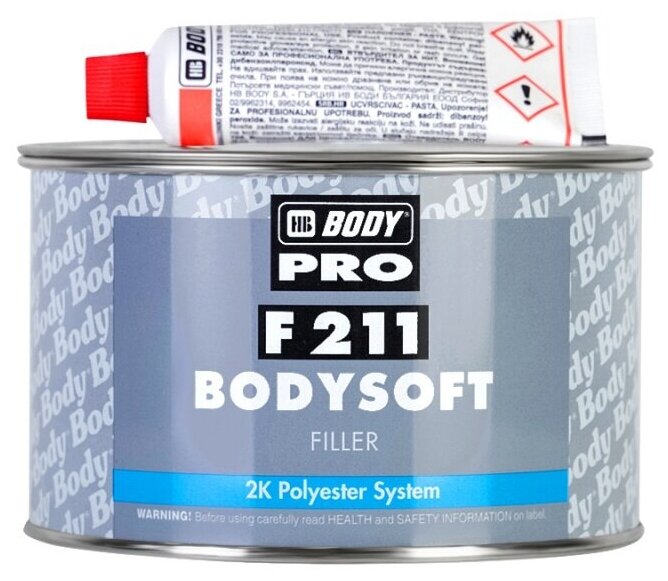 Шпатлевка BODY PRO F211 SOFT (3кг)