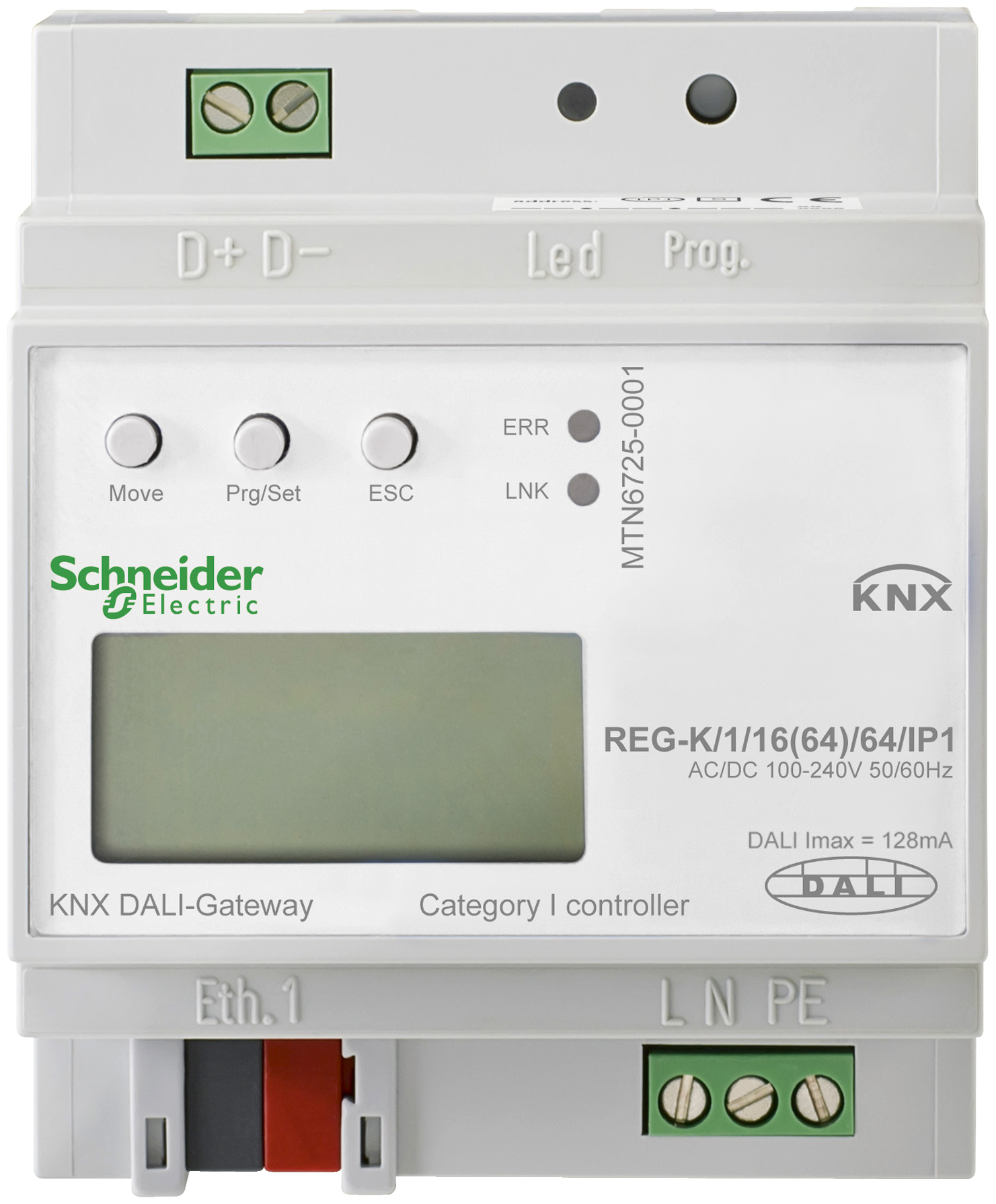 Системный интерфейс/медиа-шлюз для информационной шины Schneider Electric MTN6725-0001