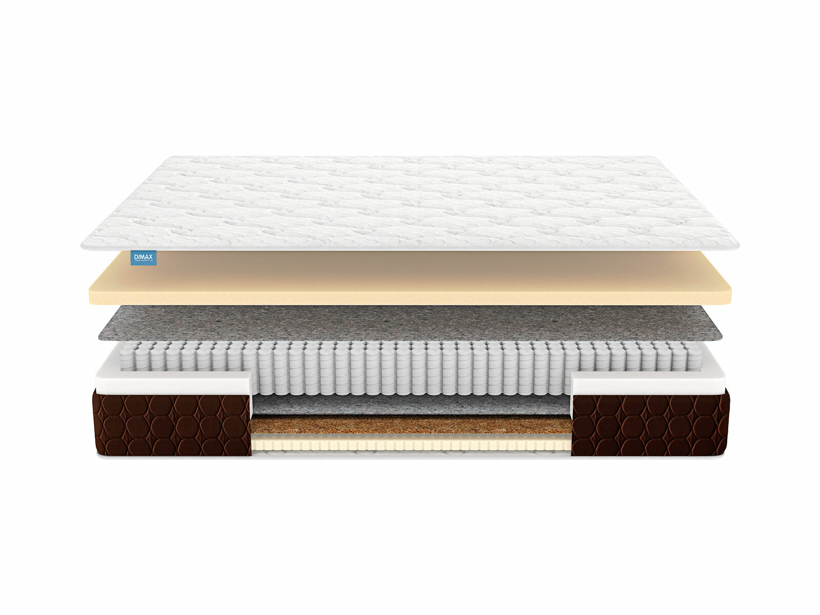 Взрослые матрасы Dimax Мега Медиум Мемо 60x200