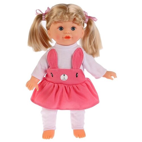 Интерактивная кукла Карапуз Лера, 36 см, 68073-RU розовый интерактивная кукла карапуз никита 36 см y36br ic ru