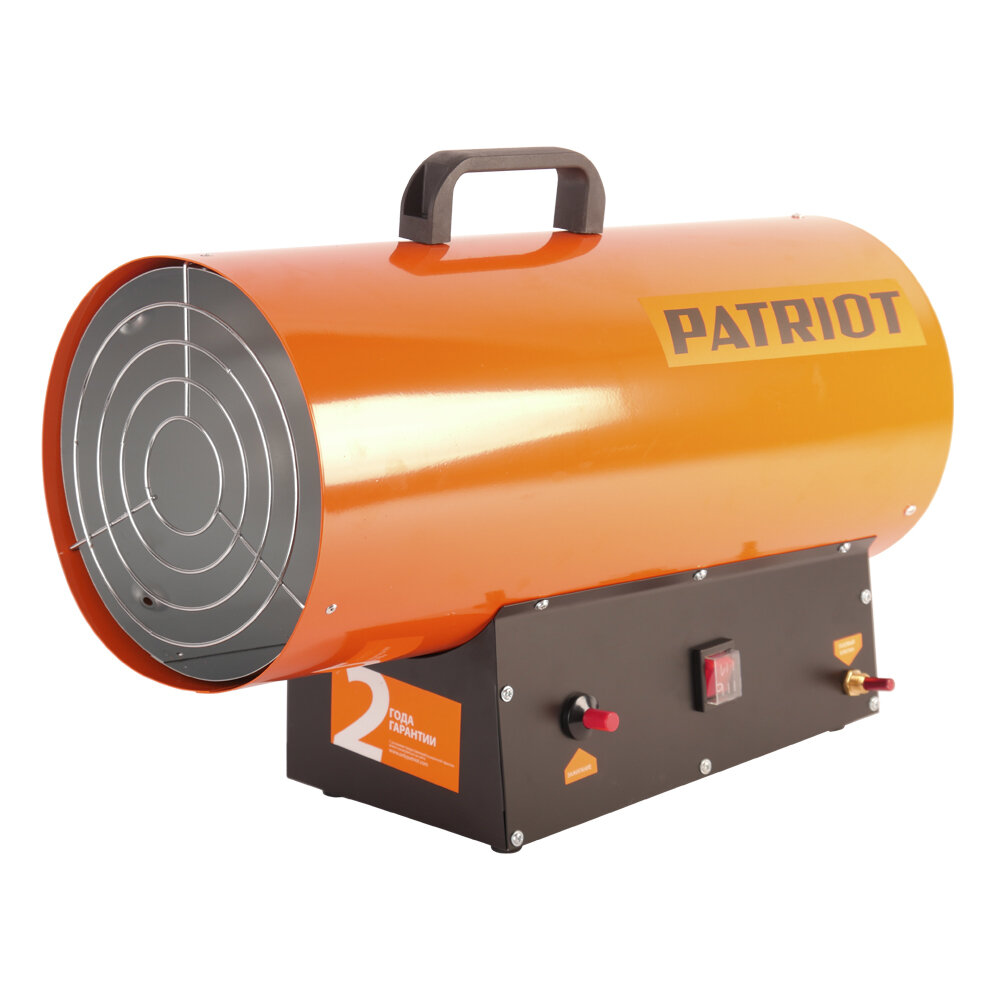 Калорифер газовый PATRIOT GS 30, 30 кВт, 650 м3/ч / портативный обогреватель / бытовой / тепловая пушка / теплогенератор